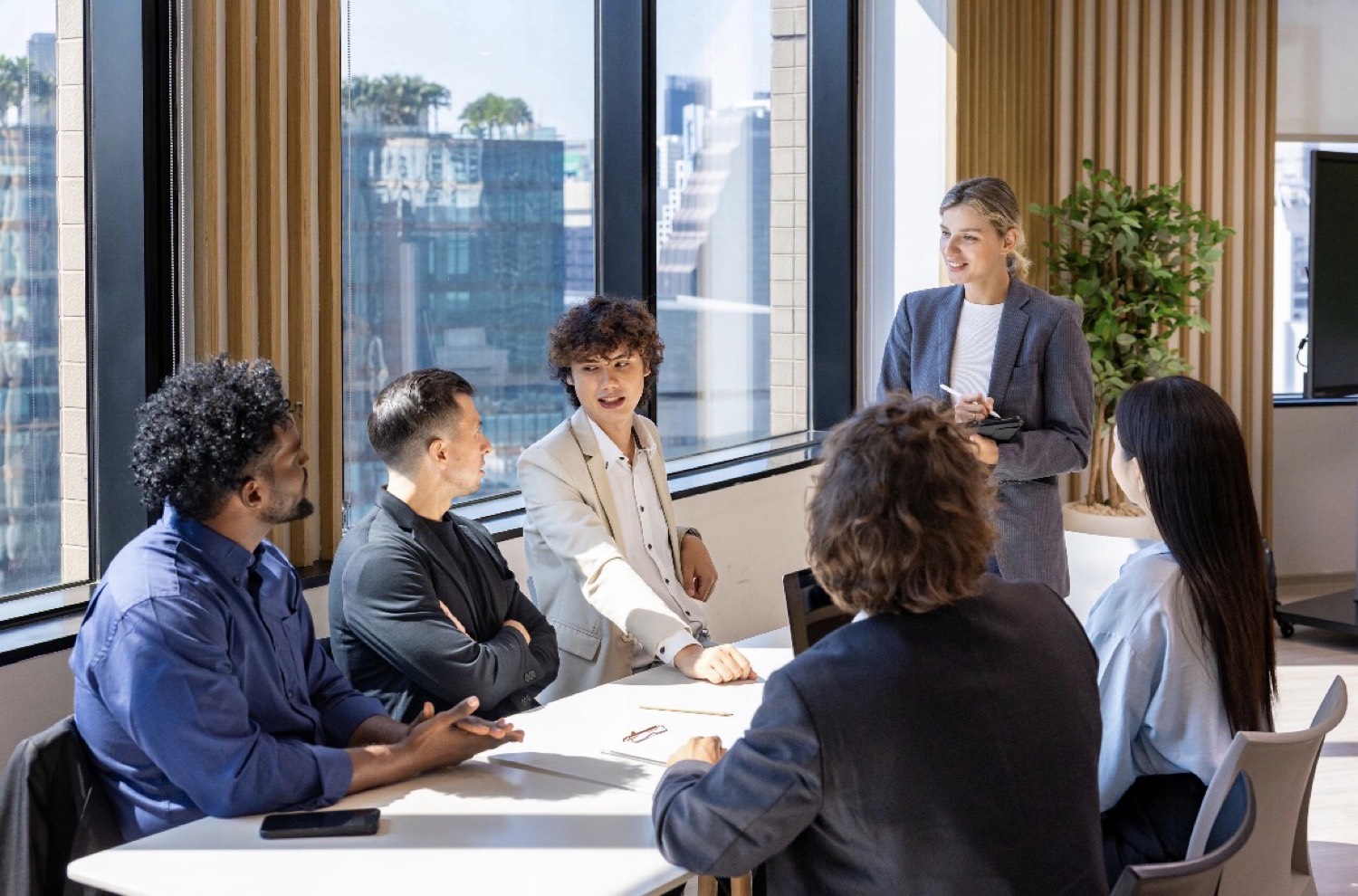 Business team collaboration
